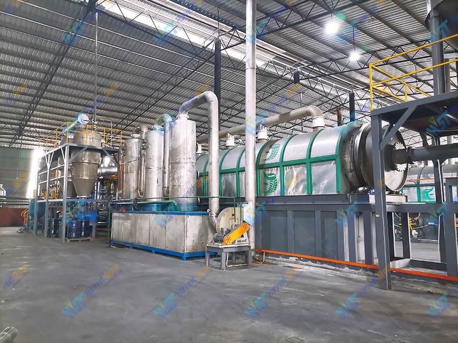 20 TPD Continuous Pyrolysis Plant Shipped to Indonesia