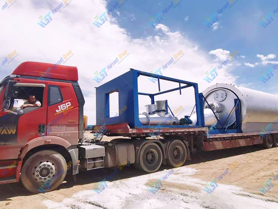 10 T/D Pyrolysis Plant Sold To Kenya