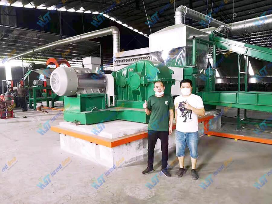 2T/H Tire Rubber Crumb Plant In Russia